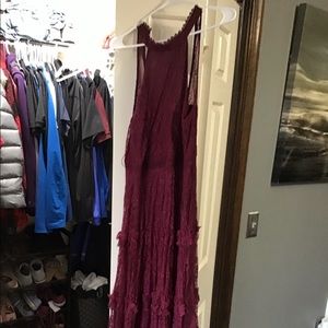 Altar’d State Burgundy Dress